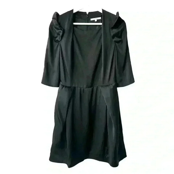 Carven Black Mini Dress - Picture 1 of 8